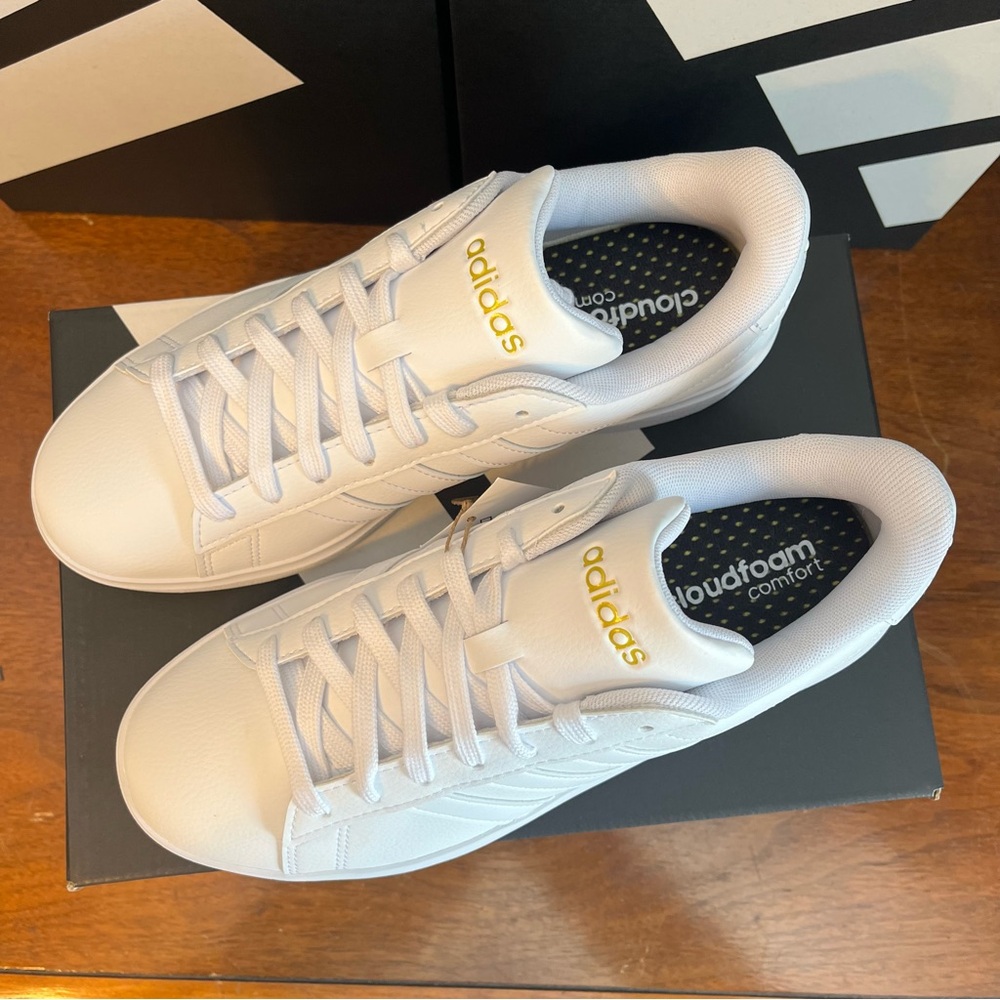 ADIDAS Women's Grand Court 2.0 Shoes - Picture 6 of 10